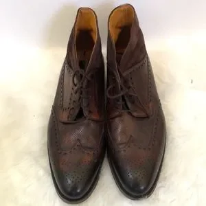 Magnanni | Shoes | Magnanni Mens Colas Brown Wingtip Leather  display picture 1